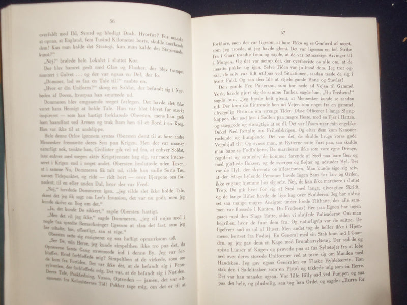1935 DET HAENDTE VED AQUILA HARDCOVER BOOK BY HERVEY ALLEN -DUTCH TEXT - KD 9043