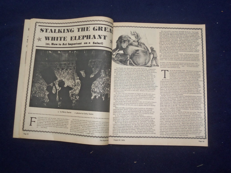 1976 AUGUST 27 BUGLE AMERICAN MAGAZINE - SPECIAL MUSIC ISSUE - J 9450