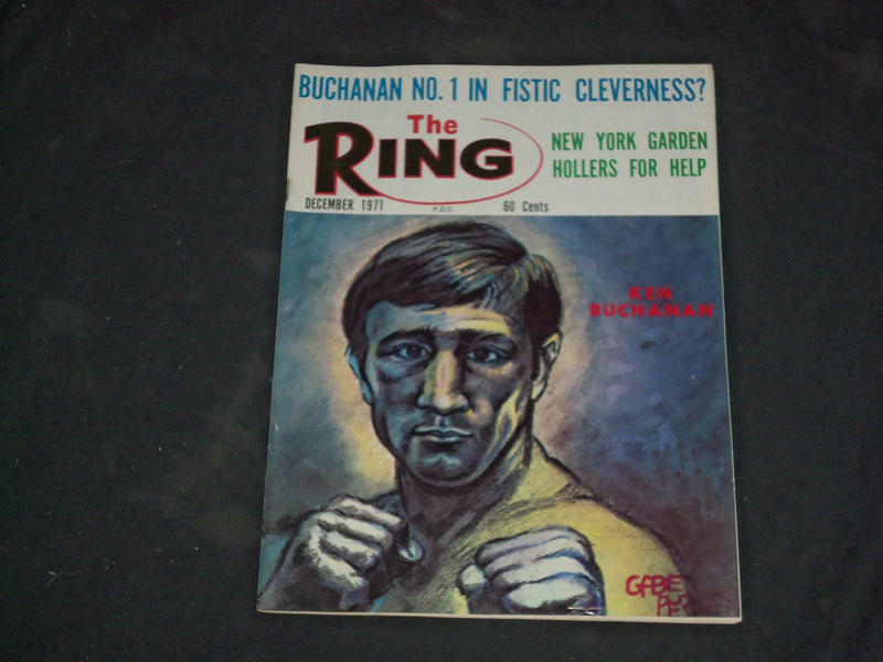 1971 DECEMBER THE RING MAGAZINE - KEN BUCHANAN COVER - CW 657