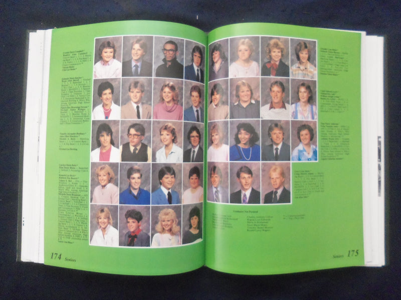 1986 RIDDLE MATTHOON HIGH SCHOOL YEARBOOK - MATTOON, IL - YB 3310
