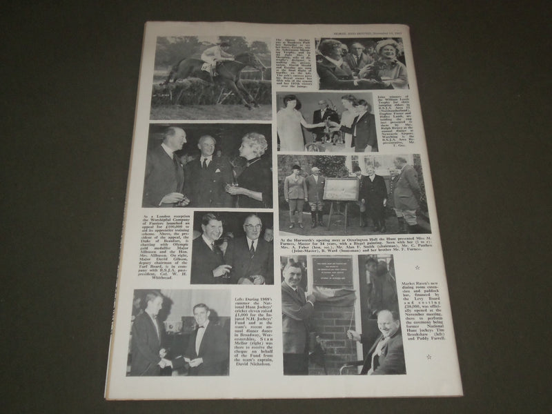 1969 NOVEMBER 15 HOURSE AND HOUND MAGAZINE - PRINCE CHARLES COVER - J 2646
