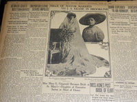 1910 JUNE 23 THE BOSTON HERALD - MAY BE LAST BIG BOOT IN YEARS -SULLIVAN- BH 345