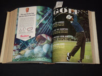 1964 JANUARY-DECEMBER GOLF MAGAZINE BOUND VOLUME - GREAT COVERS - R 425