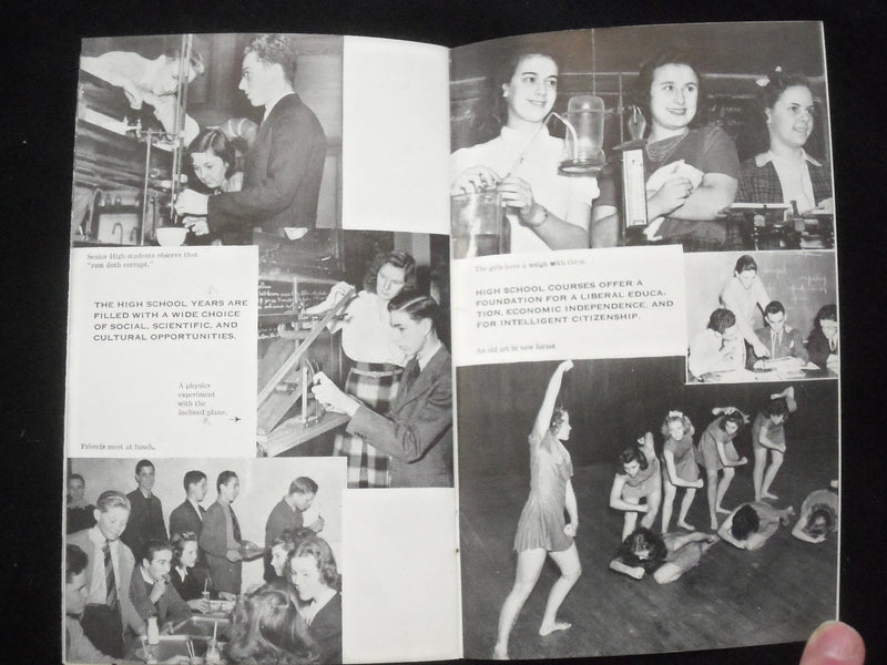 1940'S ATLANTIC CITY DEFENSE FOR DEMOCRACY SOFTCOVER BOOK - J 9851