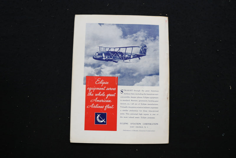 1934 JULY AERO DIGEST MAGAZINE - THREE BEECHCRAFT AIRPLANES COVER - E 10689