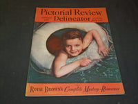 1937 JULY PICTORIAL REVIEW WITH DELINEATOR MAGAZINE - BOY IN LIFE RAFT - SP 7971