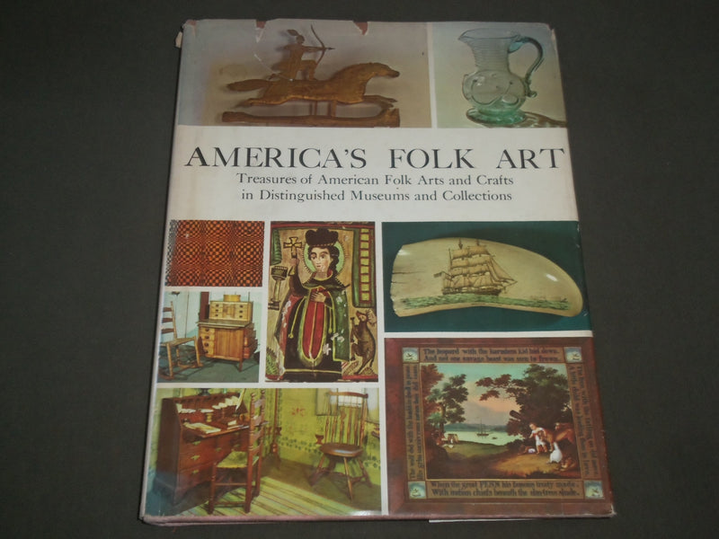 1971 AMERICA'S FOLK ART HARDCOVER BOOK EDITED BY ROBERT L. POLLEY - I 1403