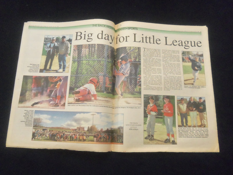 1998 APR 30 THE BACK MOUNTAIN LEADER NEWSPAPER-SHAVERTOWN, PA-PURE GOLD- NP 6151