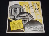 1934 CHICAGO SURFACE LINES - CENTURY OF PROGRESS - J 7360