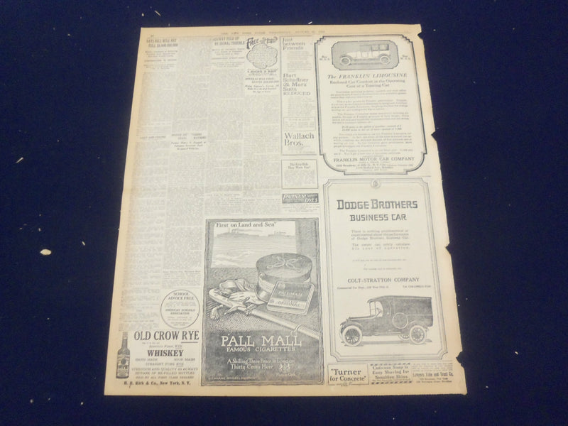 1918 AUGUST 21 NEW YORK TIMES - FRENCH TAKE 8,000 PRISIONERS - NT 9205