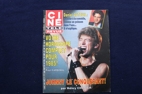1984 NOVEMBER 15 CINE TELE REVUE MAGAZINE - DANIEL AUTEUIL COVER - E 11948
