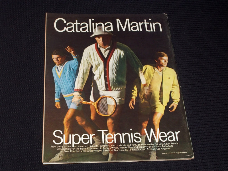 1969 JUNE WORLD TENNIS MAGAZINE - KATHY HARTER FRONT COVER - E 3588