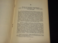 1954 MAY COMMENTAIRES SUR LE PLAN DE STRASBOURG FRENCH BULLETIN - PARIS - J 9884