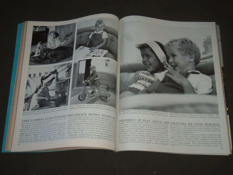 1963 APRIL MCCALL'S MAGAZINE - PRINCESS GRACE - GREAT FASHION ADS - ST 5212