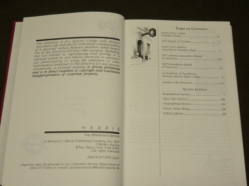 1997 THOMAS EDISON STATE COLLEGE ALUMNI DIRECTORY -25TH ANNIVERSARY EDN- KD 6234