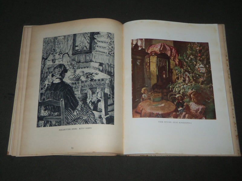 1936 MAGYAR MESTERMUVEK BY PETROVICS ELEK HARDCOVER BOOK - HUNGARIAN - I 1546