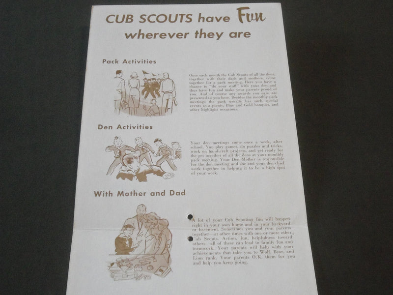 1910-1960 BOY SCOUTS CALENDAR - RICHARDS - NORMAN ROCKWELL ILLUSTRATION - J 2705