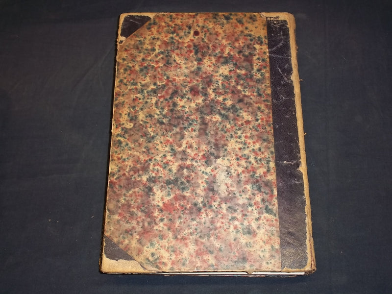 1852 GEOMETRICAL DRAWING FOR MECHANICS AND SCHOOLS BOOK BY MINIFIE - KD 2757O