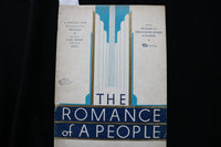 1934 THE ROMANCE OF A PEOPLE PROGRAM - JEWISH REFUGEES - K 2271