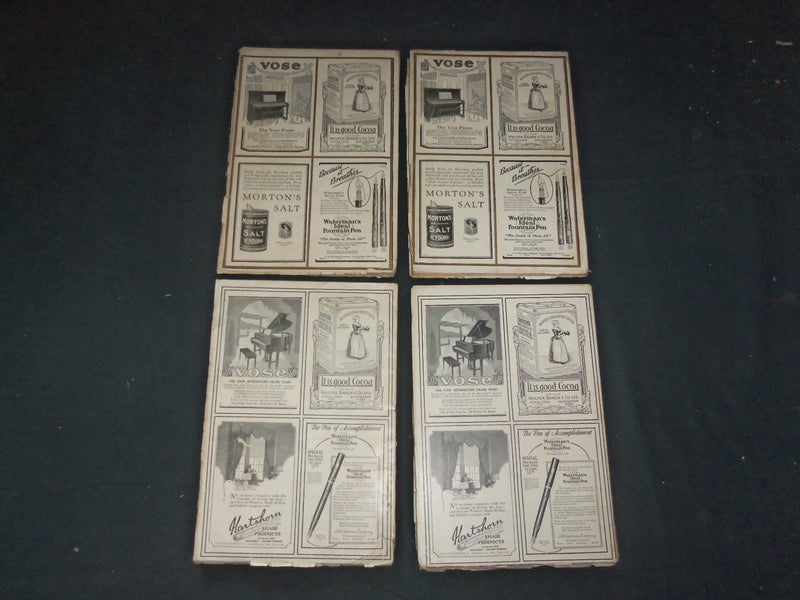 1923-25 HARPER'S MONTHLY MAGAZINE-LOT 19 ISSUES-NICE ILLUSTRATIONS & ADS-WR 102C