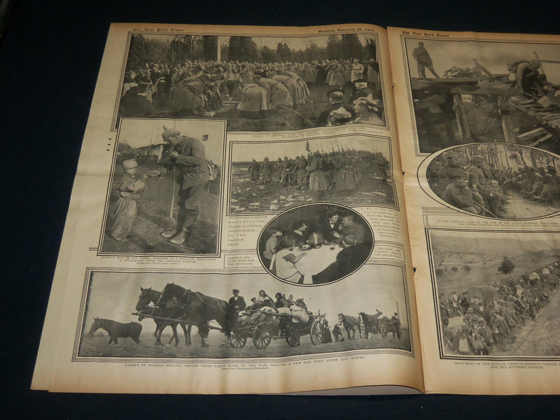1916 JANUARY 30 NEW YORK TIMES ROTO PICTURE SECTION - FLAGG - CHRISTY - NT 8974