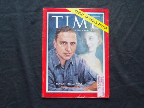 1955 SEPTEMBER 5 TIME MAGAZINE - HERMAN WOUK - T 1501