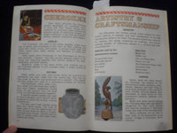 1970 THE CHEROKEES PAST AND PRESENT SOFTCOVER BOOK BY J. ED. SHARPE - J 9632