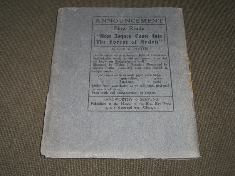 1901 NOVEMBER NOON MAGAZINE VOLUME 2 - PUBLISHED BY WILLIAM S. LORD - J 2829