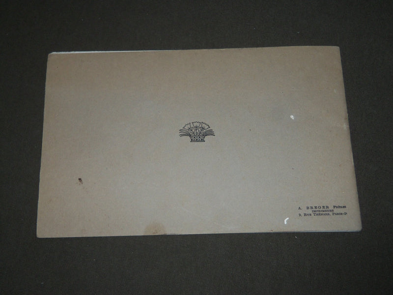 1920'S COLATOUT - TEINTER AVEC LES OXYDES FRENCH CATALOGUE - FR 728