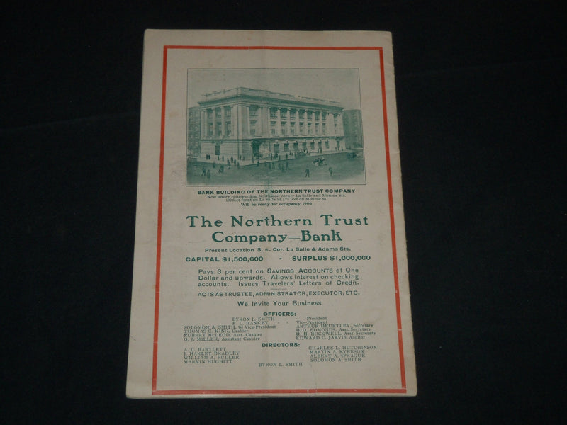 1905 OCTOBER 15 CHICAGO WEEKLY AMUSEMENT GUIDE MAGAZINE - FAY TEMPLETON - J 4608