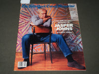 1989 JUNE 19 NEW YORK TIMES MAGAZINE SECTION - JASPER JOHNS COVER - J 3085