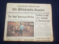 1996 SEP 11 PHILADELPHIA INQUIRER -ORDER TO AID CITY SCHOOLS THROWN OUT- NP 7154