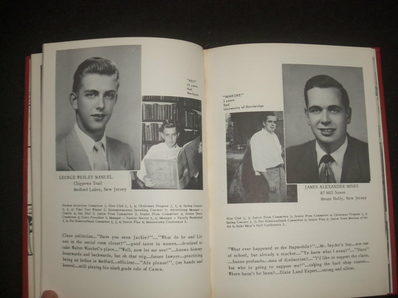 1952 MOORESETOWN FRIENDS' SCHOOL YEARBOOK - MOORESTOWN, NEW JERSEY - YB 2240