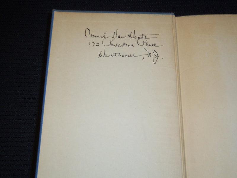 1933 FROM PILLAR TO POST HARDCOVER BOOK BY HELEN R. MARTIN - KD 7954
