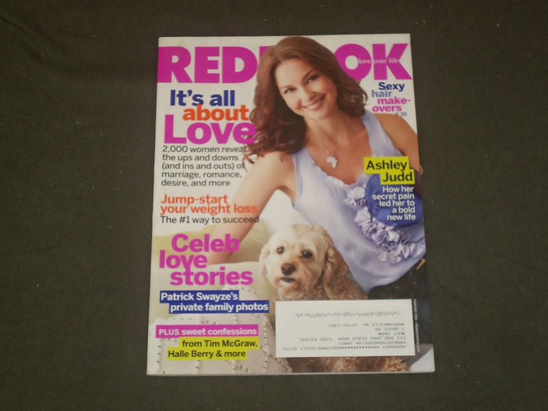 2010 FERUARY REDBOOK MAGAZINE - ASHLEY JUDD COVER - B 1541