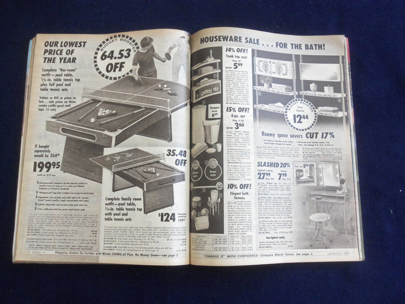 1969 FALL MONTGOMERY WARD CATALOG - KANSAS CITY, MISSOURI - J 8461