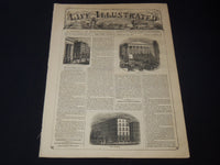 1858 FEBRUARY 27 LIFE ILLUSTRATED NEWSPAPER - INSURANCE - CUSTOM HOUSE - NP 5897