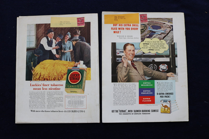 1940 THE WISCONSIN OCTOPUS MAGAZINE - UNIVERSITY OF WISCONSIN -LOT OF 6 - O 3398