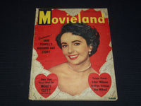 1950 FEBRUARY MOVIELAND MAGAZINE - ELIZABETH TAYLOR COVER - E 15955