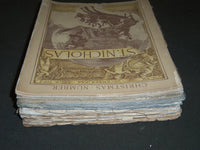 1888 ST. NICHOLAS MONTHLY MAGAZINE LOT OF 10 ISSUES - NICE ILLUS. - WR 282D