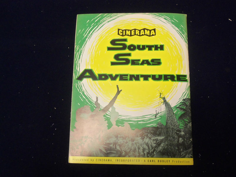 1950'S SOUTH SEAS ADVENTURE SOUVENIR SHOW PROGRAM - J 5017