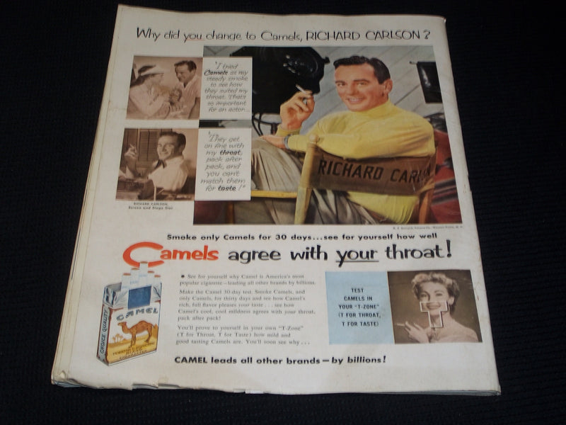 1952 SEPTEMBER 20 COLLIER'S MAGAZINE - NINA FOCH FRONT COVER - E 5720