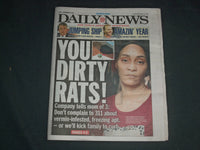 2019 NOVEMBER 12 NEW YORK DAILY NEWS NEWSPAPER- KNICKS SETTING UP FIZDALE OUSTER