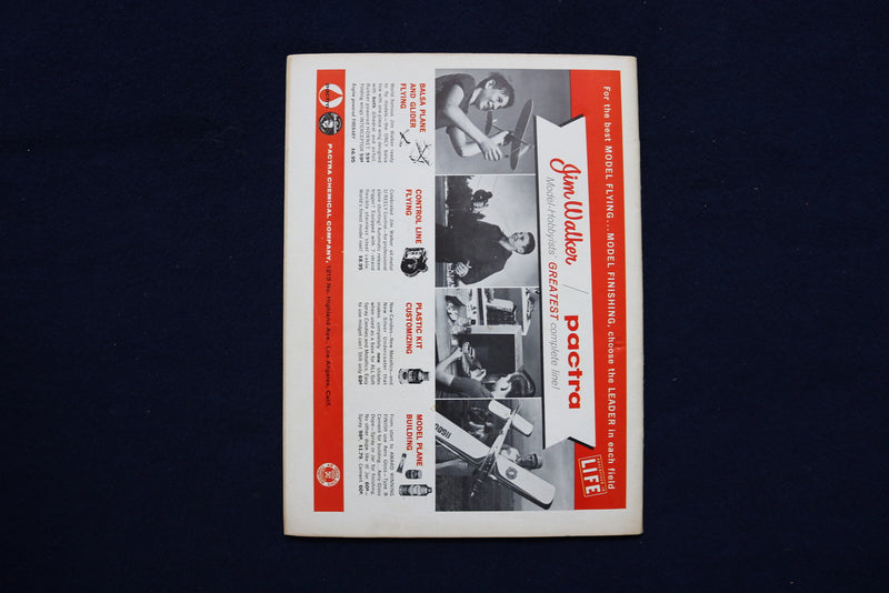 1962 APRIL MODEL AIRPLANE NEWS MAGAZINE - NORTH AMERICAN FJ-3 COVER - E 11573