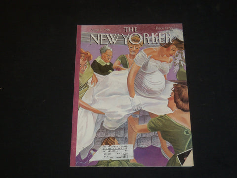 1996 JUNE 3 THE NEW YORKER MAGAZINE - ILLUSTRATED COVER - NY 1804