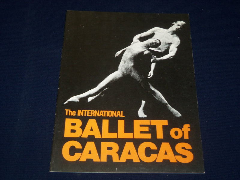 1979 THE INTERNATIONAL BALLET OF CARACAS PROGRAM - ZHANDRA RODRIGUEZ - J 5065