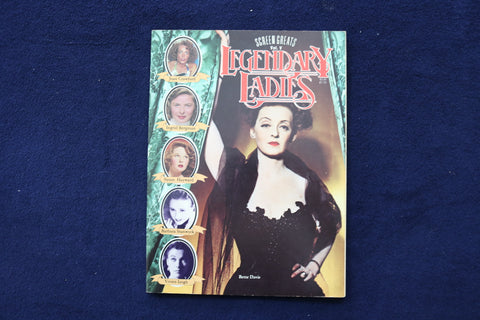 1981 SCREEN GREATS MAGAZINE - BETTE DAVIS - LEGENDARY LADIES COVER - E 19241