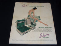 1948 DECEMBER HOLIDAY MAGAZINE - WINTER SPORTS NICE FRONT COVER - E 1246