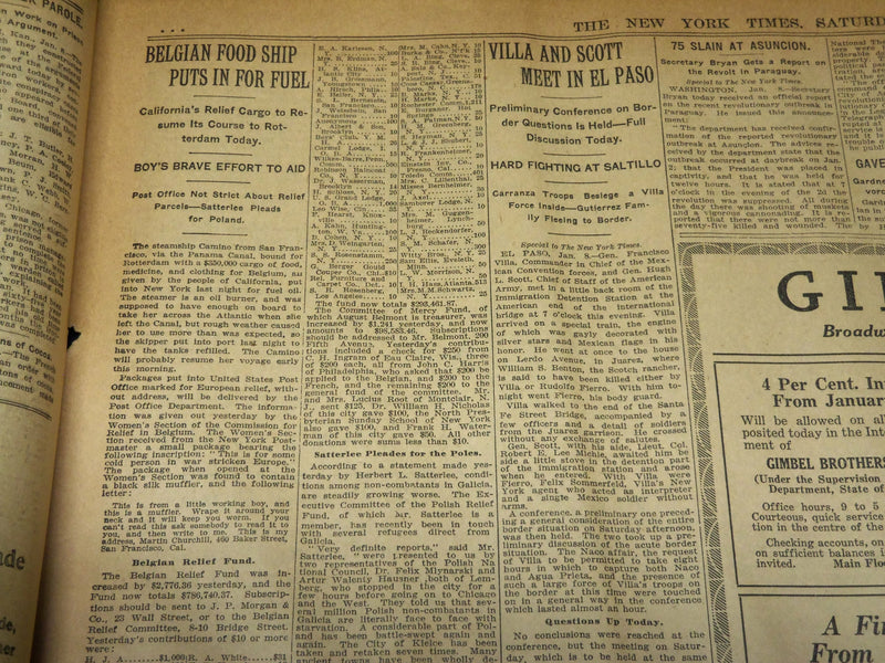 1915 JANUARY 9 NEW YORK TIMES - SUBWAY TO REPLACE ALL BUT STEEL CARS - NT 7819