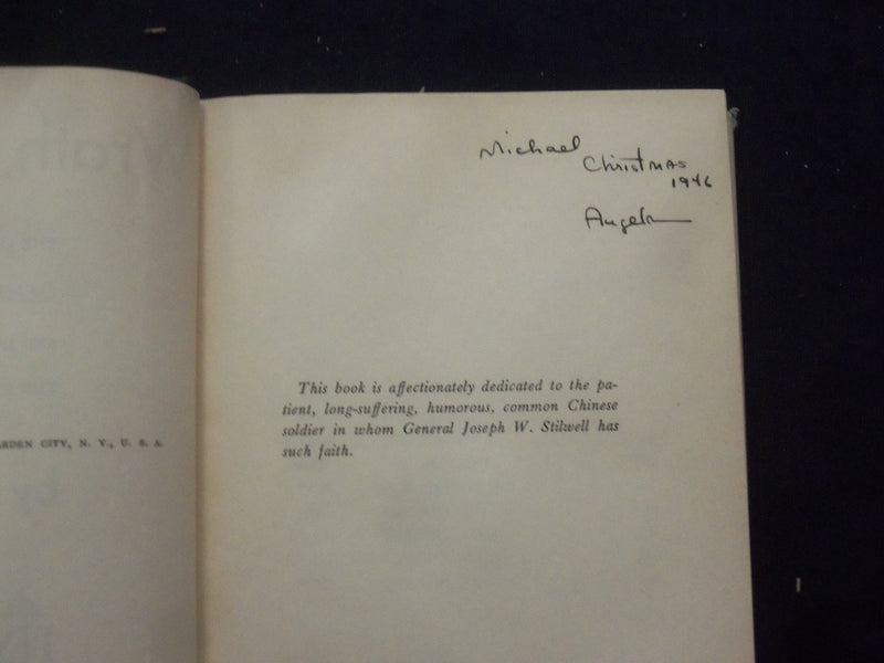1946 WRATH IN BURMA HARDCOVER BOOK BY FRED ELDRIDGE - KD 8243